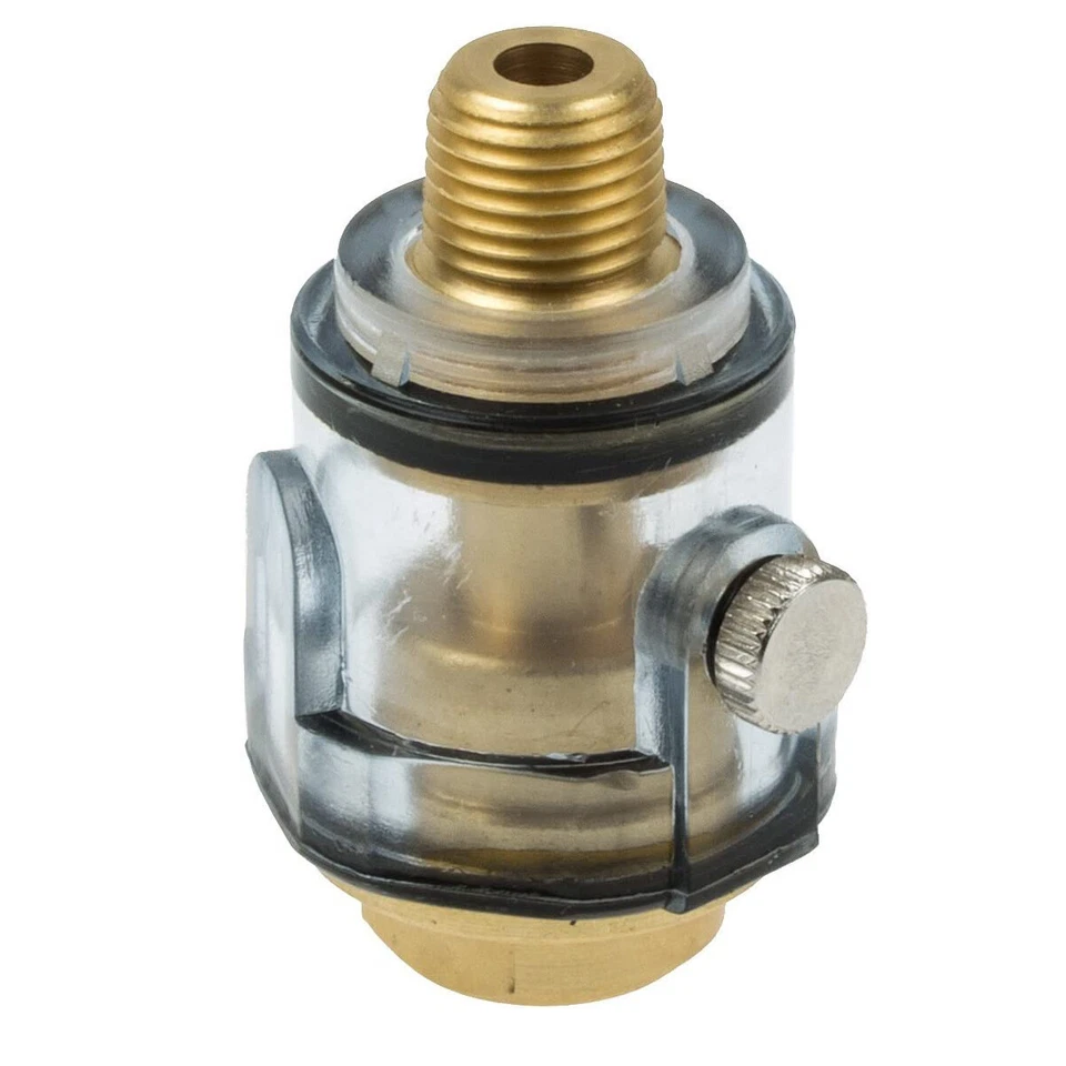 ASTA Druckluft Werkzeuge Mini Öler 1/4" 10 BAR Ölnebler Druckluftöler KFZ