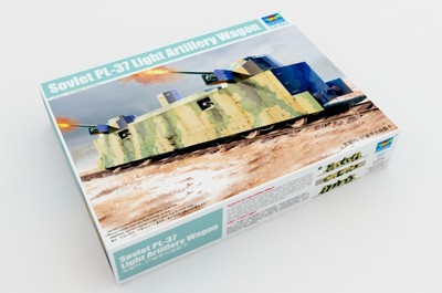Trumpeter 1/35 00222 Soviet PL-37 Light Artillery (Rail) Wagon