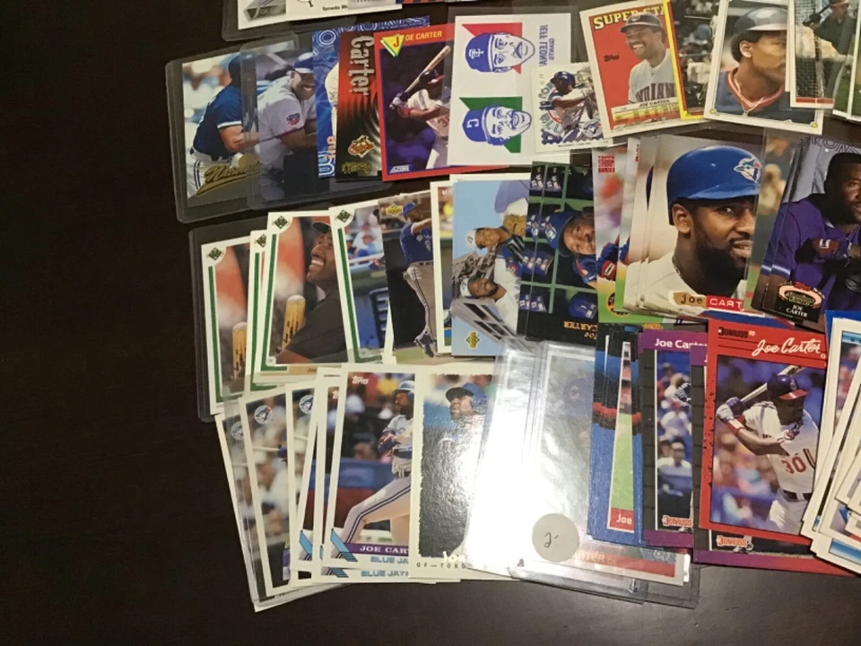 JOE CARTER Oddball Insert & Regular issue Baseball  LOT #2 INDIANS YOU CHOOSE - Image 2 of 4