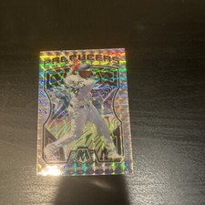 2021 Mosaic Baseball Eloy Jimenez Producers Silver Mosaic Prizm #P12 White Sox