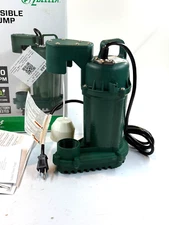 Zoeller Cast Iron Sump Pump 1/2HP 60GPM Vertical Float Switch #1075