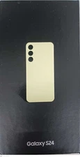 Original Samsung Empty Box Galaxy S24 Amber yellow (No accessories)