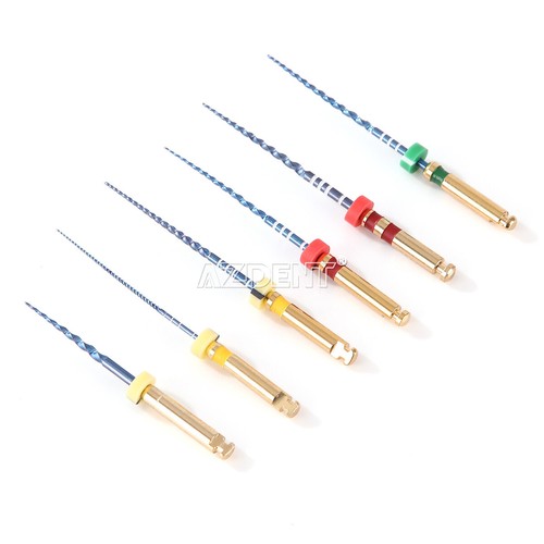10X Limas Dentales Rotatorias NiTi Activadas por Calor 25mm Endo Canal Uso Motor - Imagen 10 de 12