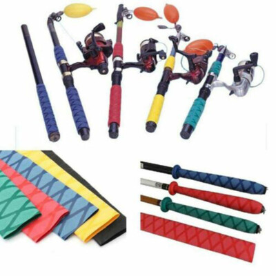 1Meter x Φ15-50mm Rutschfest Schrumpfschlauch Textured Handle Grip Wraps Sleeve