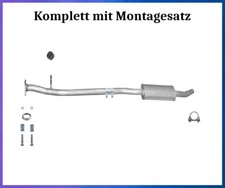 Mittelschalldämpfer Nissan Qashqai 1.6i 16V 2WD ab Bj.10.06 Auspuff Montagesatz