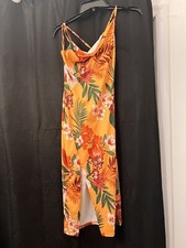 SHEIN Floral Print Bodycon Dress