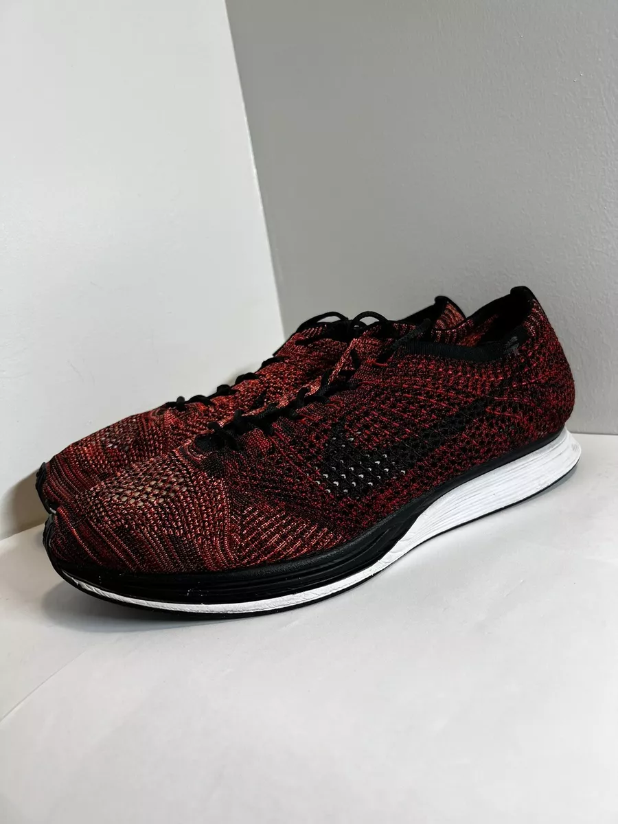 Nike flyknit racer red clearance