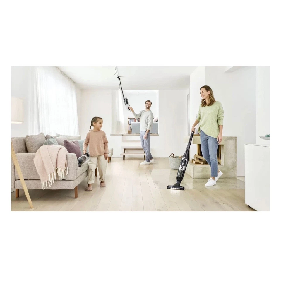Bosch Serie 4 BBH3P2801 Flexxo Gen2 2-in-1 Akkustaubsauger - Dark Night - Bild 4 von 4