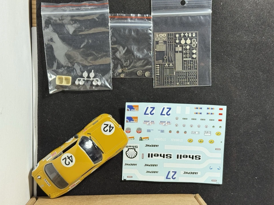 ALFA ROMEO 2000 GTV #27 ACROPOLIS RALLY 1975 SIRIOTIS-FERTAKIS 1:43 Transkit - Immagine 4 di 4