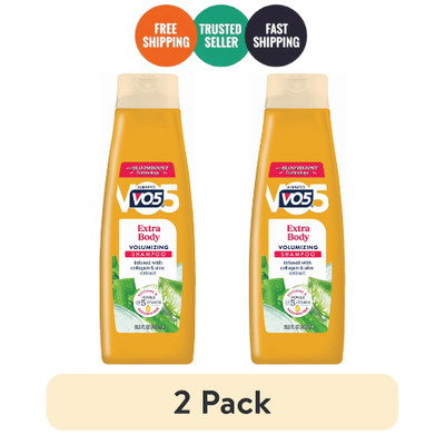 Alberto VO5 Extra Body Volumizing Shampoo Collagen 16.9 oz 2 Pack Paraben Free