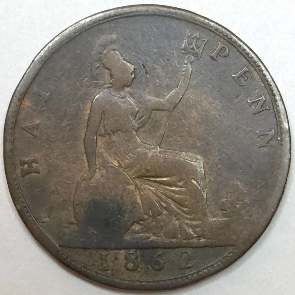 1862 Year UK Half Pennies for sale | eBay