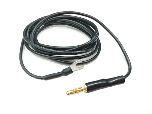 6 Feet Long Custom Ground Wire Plug Plated for Technics SL- Models B92 B250 B921