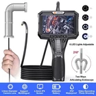 3.9mm 1M Length Articulating Borescope Inspection Camera Endoscope 6 LED Lights