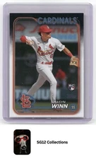2024 Topps #480 Masyn Winn Rookie St. Louis Cardinals