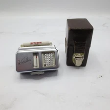 Vintage Kodalux L Light Meter With Leather Case Kodak Mount Bracket