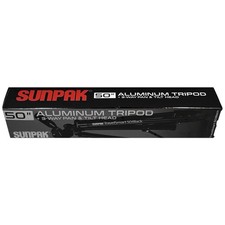 Genuine Sunpak TravelSmart 50" Tripod  3-Way Pan  Tilt Head 620-504B