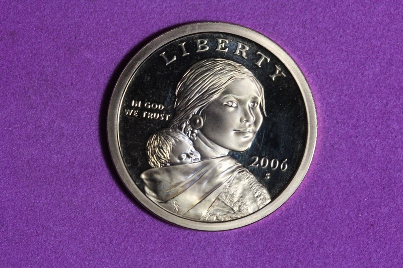 ESTATE FIND 2006 - S PROOF SACAGAWEA DOLLAR #K60636