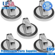 5 Pcs W10284885 Stove Control Knob Replacement fit for Whirlpool G7CG3665XB00
