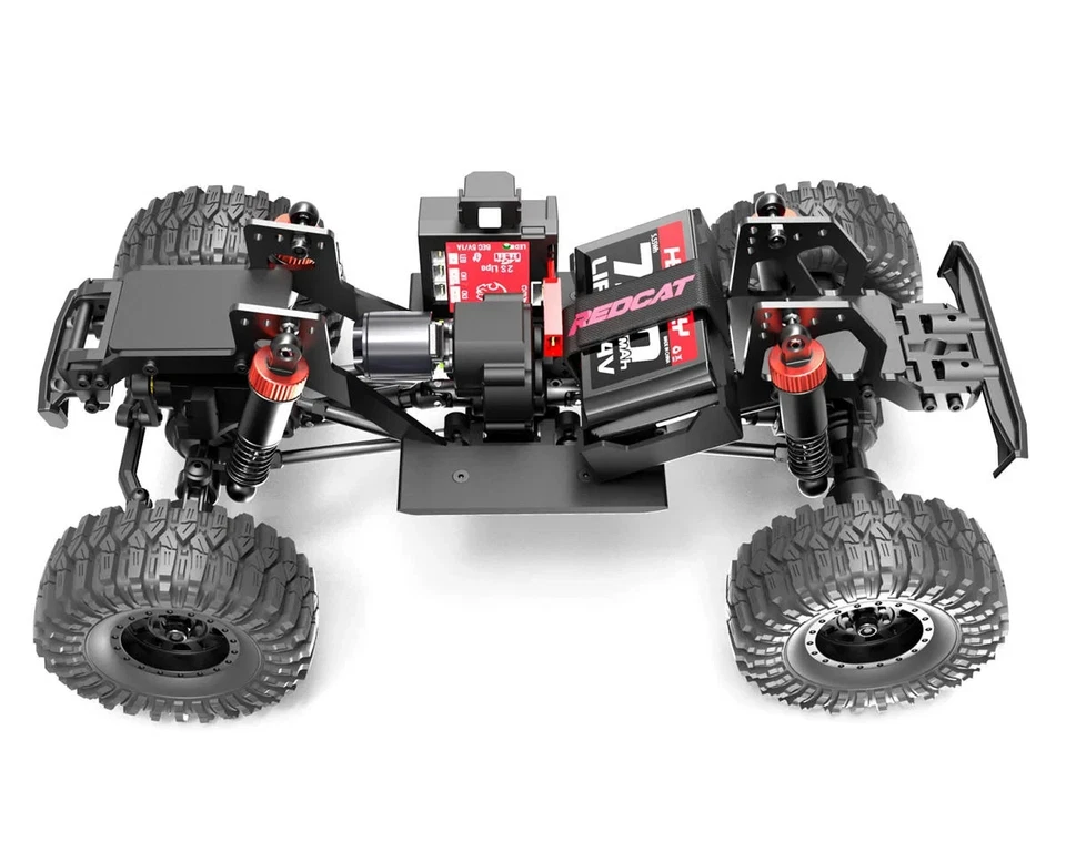 Redcat Ascent-18 1/18 4WD RTR Brushless Rock Crawler Orange RER39151 - Image 3 of 4