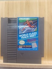 World Class Track Meet (Nintendo NES, 1987)Tested And Working