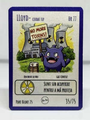 GENGAR x LLOYD 35/75 - POKE BLOKE - POKEMON - PSA , CGC , BGS , TAG , TCG