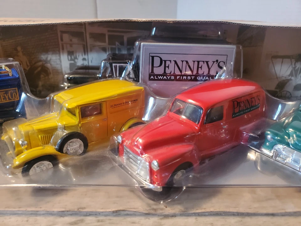 Vintage 2001 J.C. Penney 100th Anniversary Set of 5 Trucks 1:43 Ertl Golden Rule - Image 3 of 4