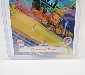 Crazy Taxi #01 /15 Sega Dreamcast Trading Card 007  Limited Run Games 2 3 LRG