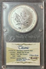 1998 Canada Silver Maple Leaf Titanic Privy Mark