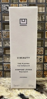U BEAUTY THE PLASMA Lip Compound-Universal- 0.5 Fl Oz / 15 mL New In Box SEALED