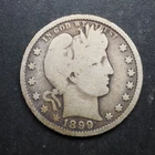 1899  *P * BARBER SILVER QUARTER  ***NICE*** FREE SHIPPING   C2045