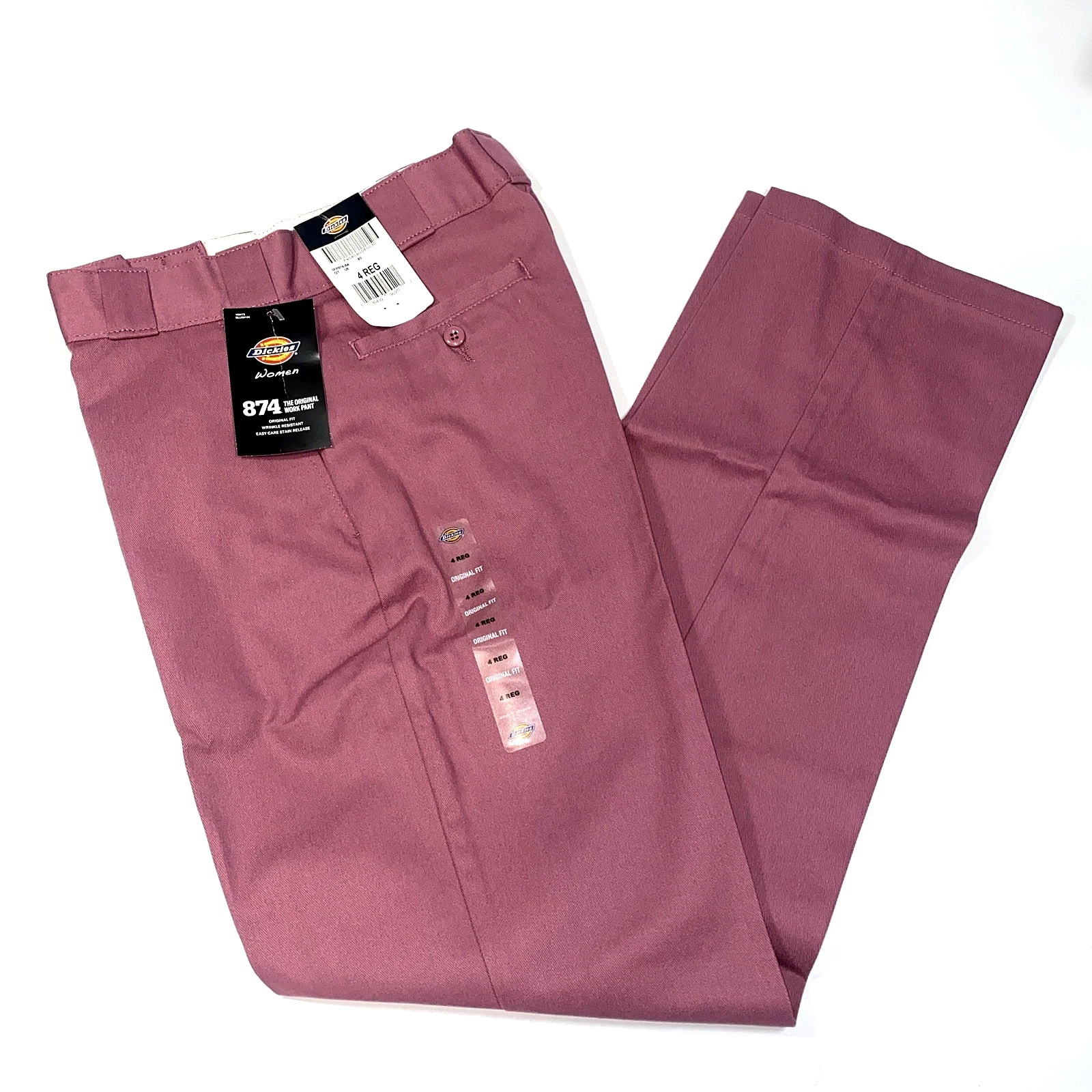 Dickies 874 Original Fit Women Workwear Pants Regular Wrinkle Resistant Nwt