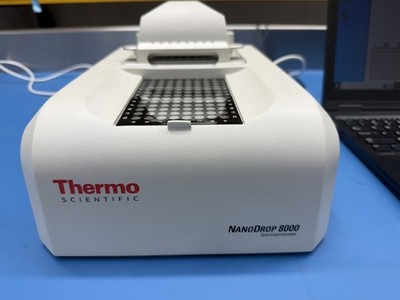 Thermo Scientific NanoDrop 8000 Spectrophotometer Test warranty