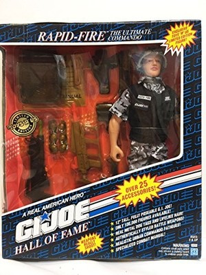 Hasbro GI Joe Hall of Fame Rapid Fire Ultimate Commando Limited