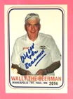 2014 Minnesota Twins "WALLY THE BEERMAN" baseball card - Autographed