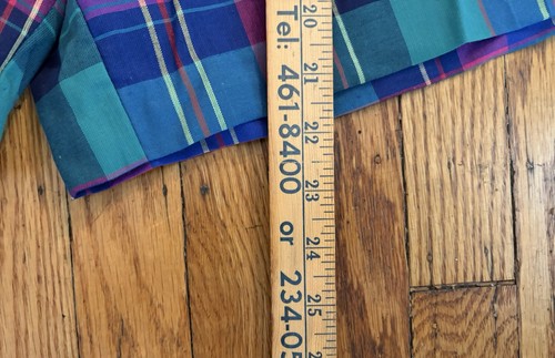 Vintage Jantzen adrette karierte Damenshorts Größe 22 neu mit Etikett - Bild 5 von 10