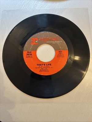 Frank Sinatra-That s Life 45 RPM 1966 Vg+ Condition