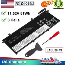   LOT L18M3P73 L18C3P72 For Lenovo Battery T490 T495 P43S P14S T14 L18M3P74 51Wh