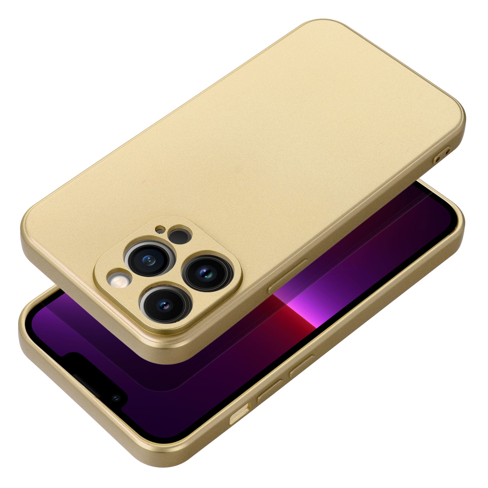 Handyhülle METALLIC passend für IPHONE 14 Pro gold