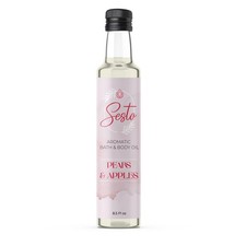 Sesto Aromatic Bath  Massage Oil - Pears  Apples - 8.5oz