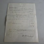 16th Maine Infantry Civil War Muster Out Form 5 from 1865