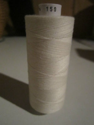 (0,005 /1 m) 1 Rolle 1000 m Nähgarn Stärke: 150  Alterfils Farbe: Crem (150 AL2