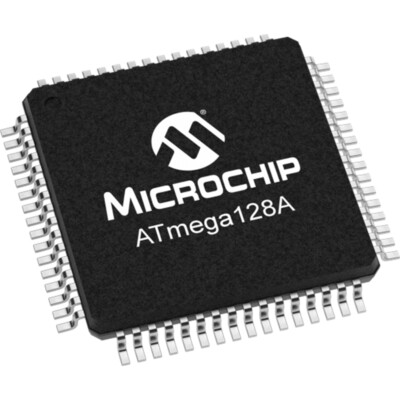 ATMEGA128A-AU 8Bit-Mikrocontroller 16MHz 128K-FLASH 4KB-EEPROM 2,7V TQFP64 ATMEL