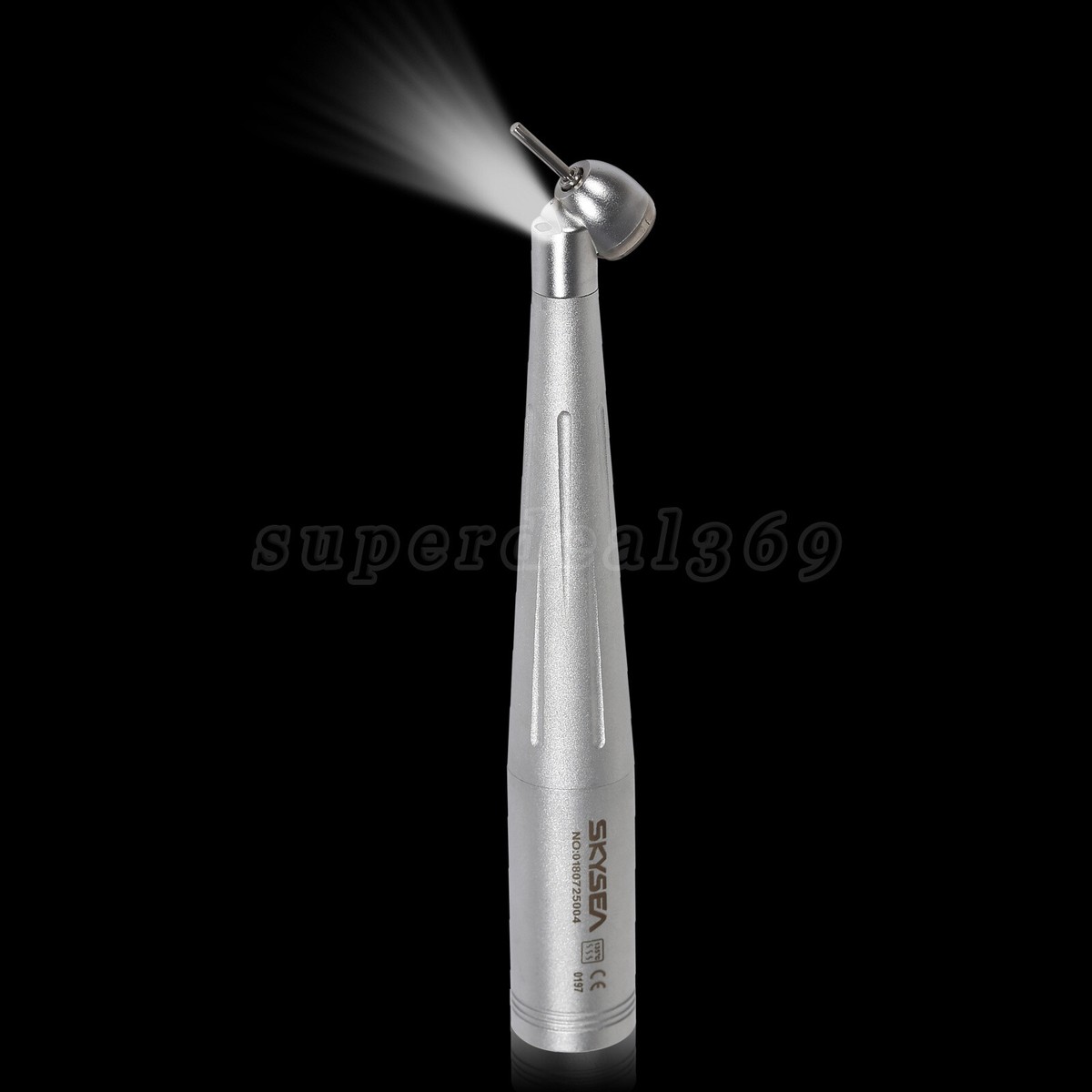 Dental Fiber Optic Turbine Handpiece 45 Degree Mini Head fit