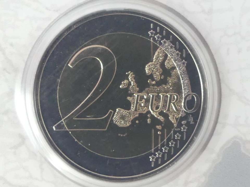 SLOWAKEI 2022 2 EURO MÜNZE COIN ST BU - DAMPFMASCHINE FÜR PUMPEN - COINCARD - Bild 3 von 4