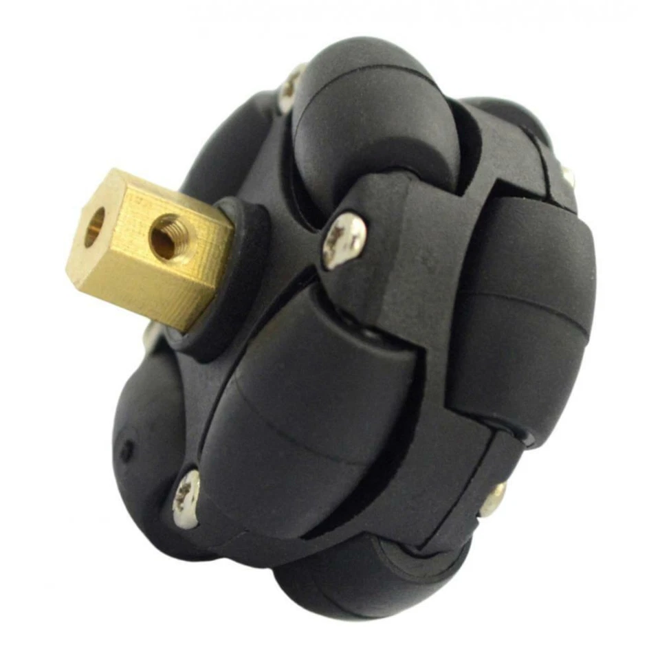 90 ° Omni Wheels 38mm 1,5 Zoll Omnidirectional Wheel Für   Robot Platforms - Bild 2 von 4