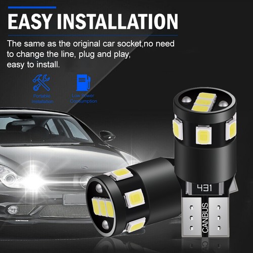 15 X T10 LED License Plate Light, Interior, Parker Light, 12V White 6000K Bulb - Bild 8 von 10