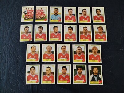 EURO 2000 TURKIYE FOOTBALLERS PANINI CHOOSE figurine recovered from album