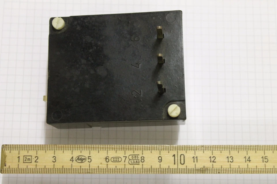 Relais thermisch Überstromrelais IR 1W TGL 29381 0,64-1,1 A #AS-C09 - Image 3 of 4