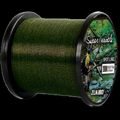 3000m Colorful Super Invisible Spoted Fishing Line Coated Carp Fishing Line