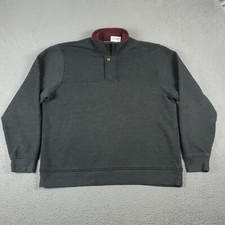 Orvis Sweater Mens Size XL Gray Casual Pullover Sweatshirt Long Sleeve